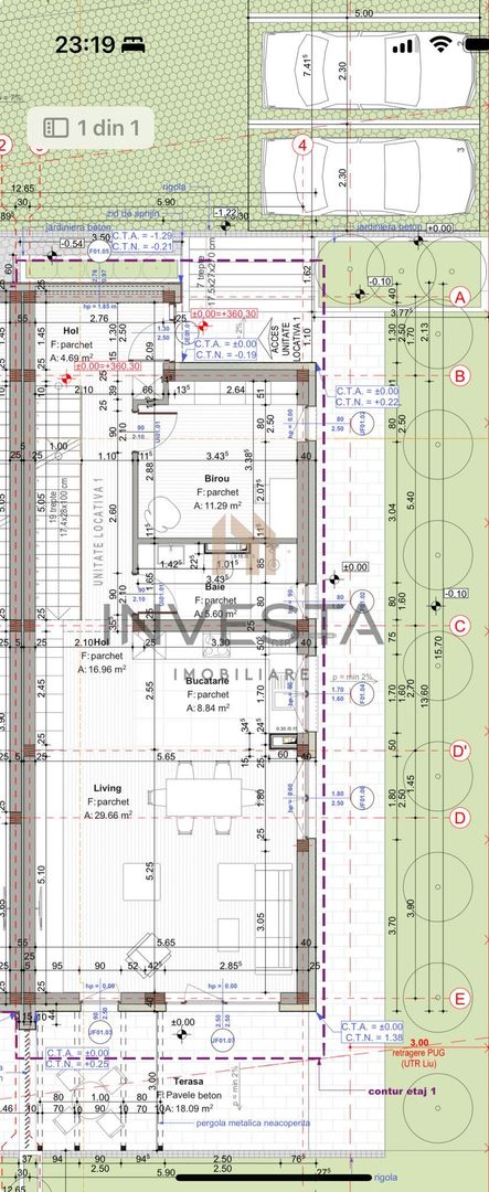 Duplex cu teren de 400 mp! - Schiță 5
