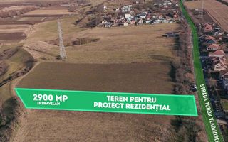 Teren Intravilan 2900mp - Dezvoltare rezidențială - Jucu de Sus - Poză 2