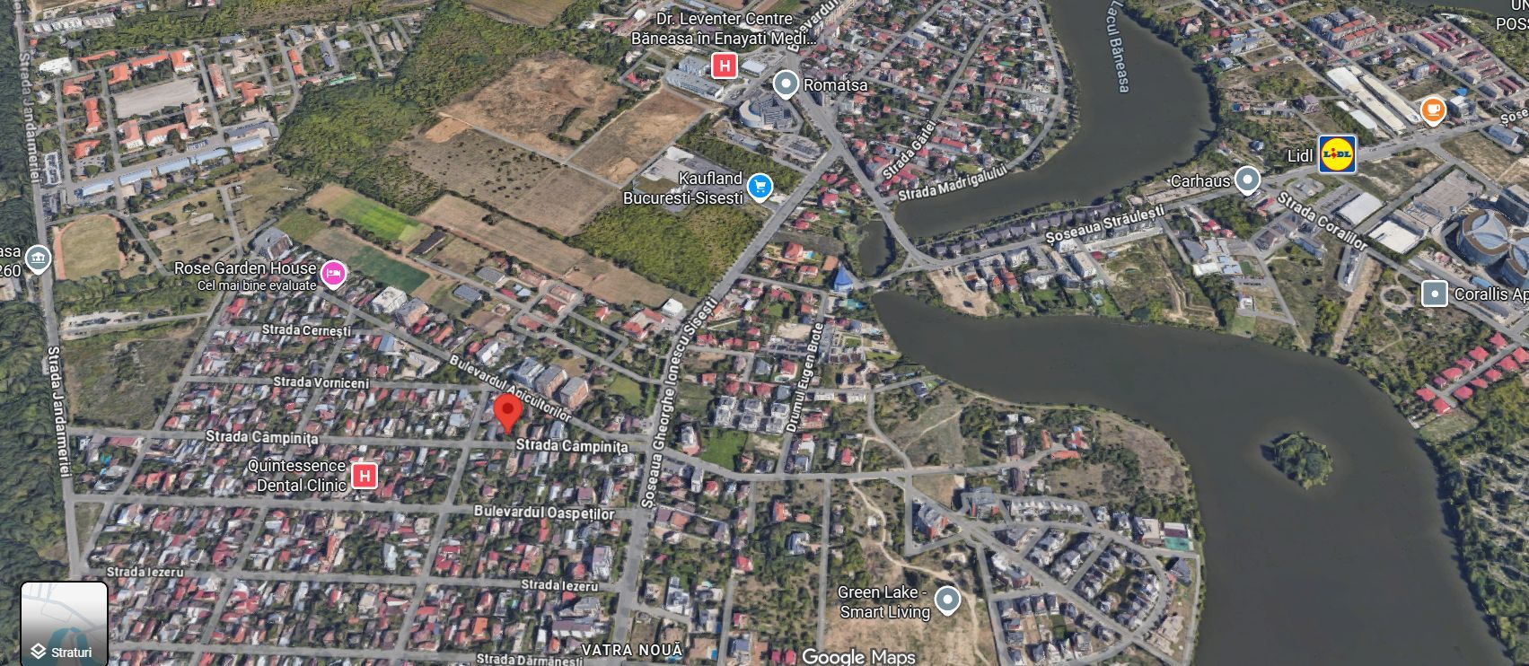 Casa demolabila cu teren 680mp deschidere 20.10ml Sisesti-Vatra Noua - Poză 8