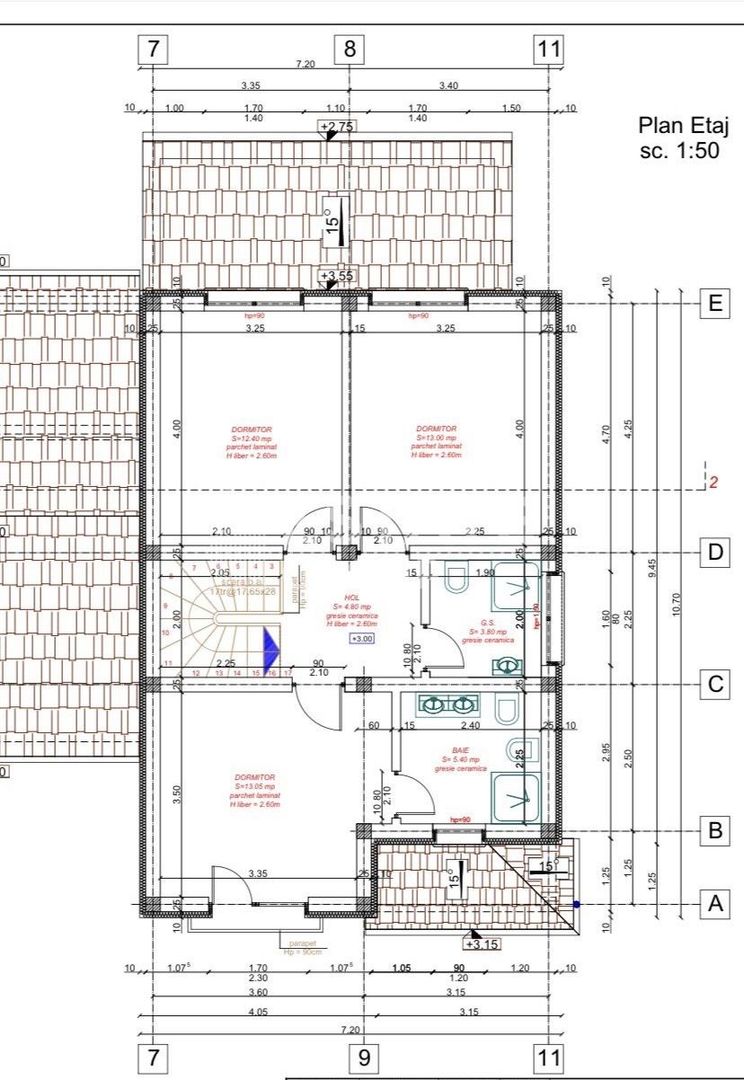 Duplex cu 4 camere despartit prin garaj in Mosnita Noua - Poză 3
