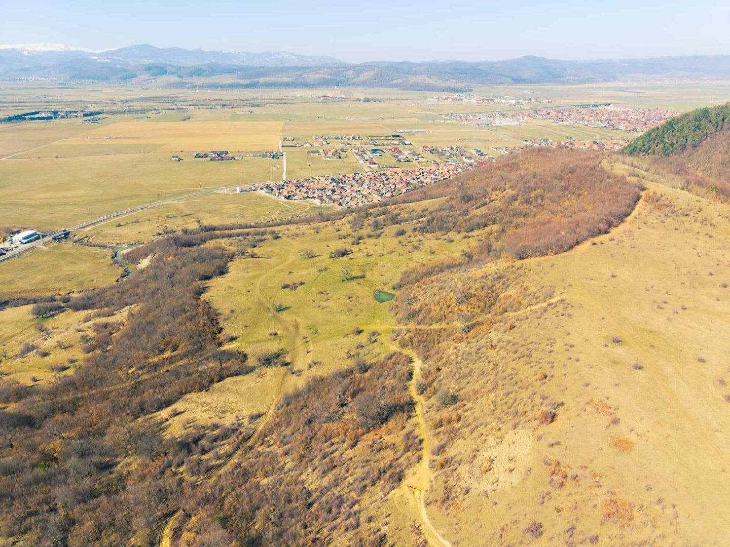 Teren 6 Hectare cu PUZ pentru Resort Turistic panorma Muntii Piatra Craiului - Poză 6