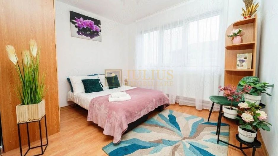 3 camere| 2 dormitoare| 2 bai| centrala proprie| apartament frumos| - Poză 1