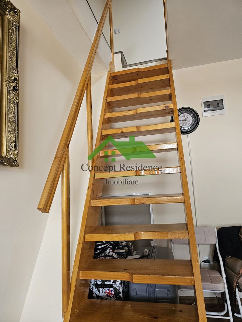 Garsonieră pe 2 nivele, 40 mp, str. Vlad Țepeș, etaj 5+M - Poză 5