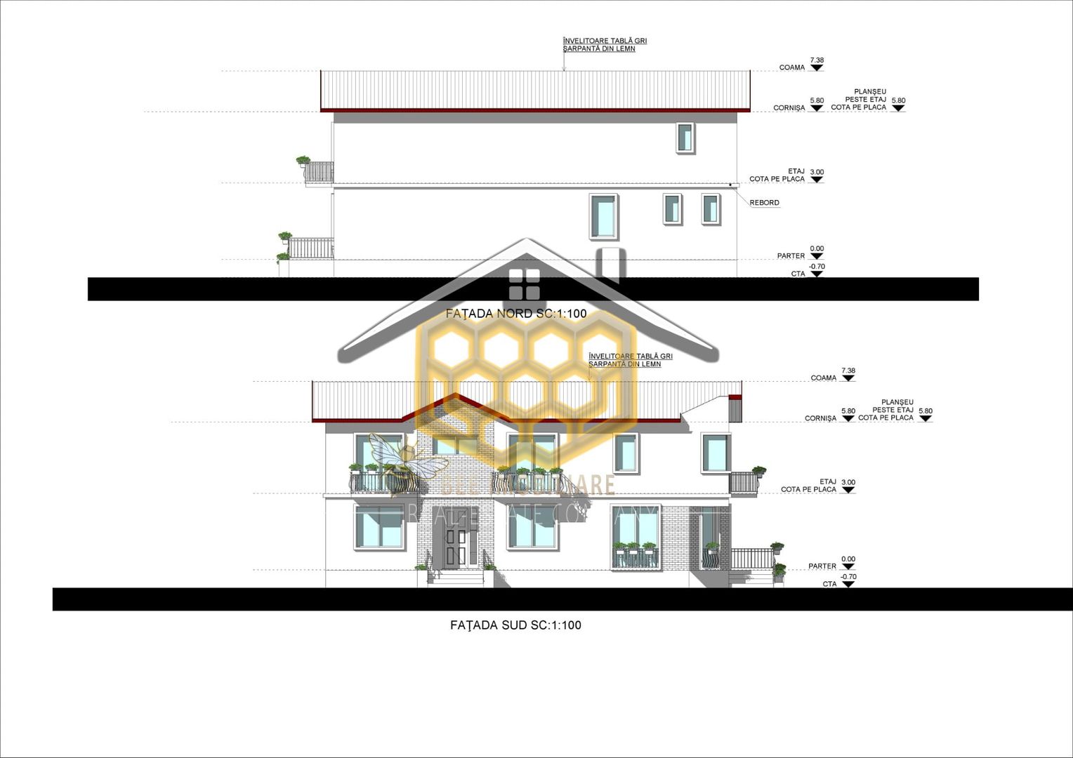 Casa la rosu P+1 in cartier Catargiu - Comision 0% - Poză 2