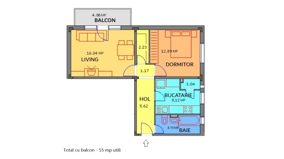 Ap 2camere decomandat bloc 1986  Vacaresti - Timpuri Noi - Tineretului - Poză 4