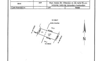 LOT de teren INTRAVILAN,  569 mp, VASLUI, zona Gura Bustei; - Poză 6