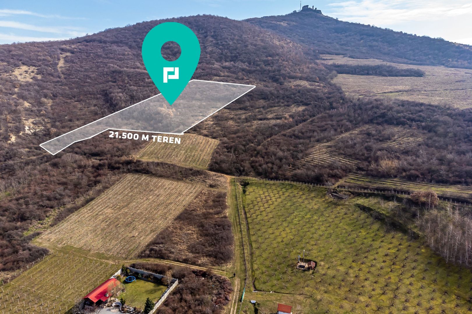 Teren pe deal la Șiria - Poză 1