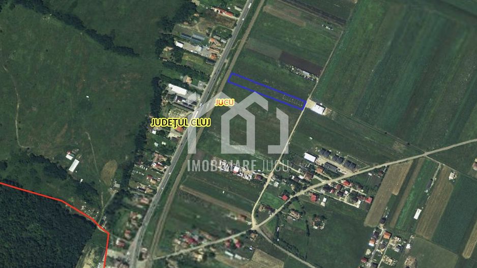 Teren Industrial în Jucu de Mijloc, 4253 mp, front 21 ml - Poză 1