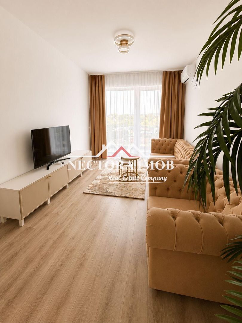 NECTORA IMOB-Apartament 2 camere,Prima Arena,NOU,57 mp,Mobilat/Utilat - Poză 5