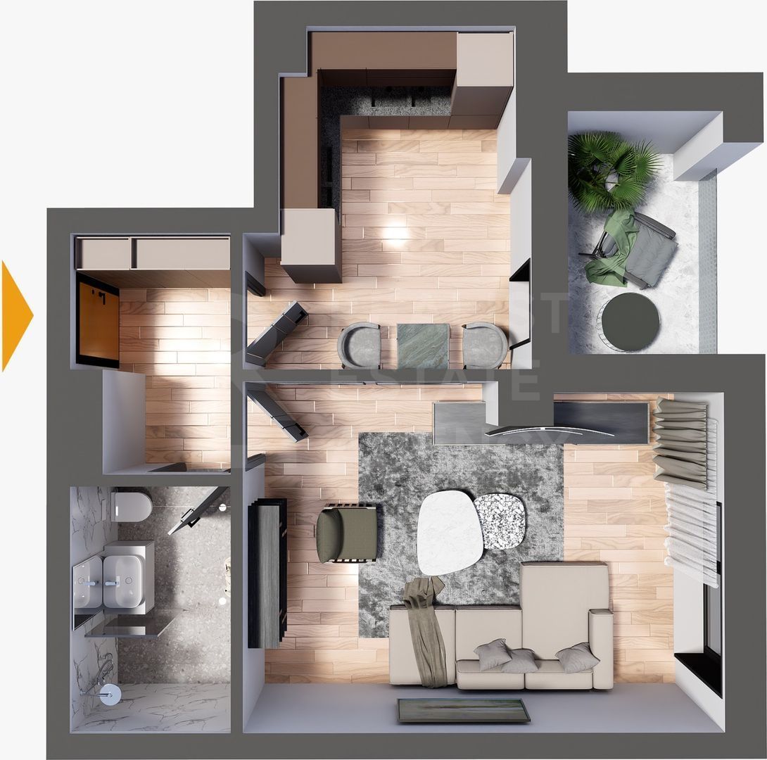 Vânzare, apartament, o cameră, Iași - Poză 1