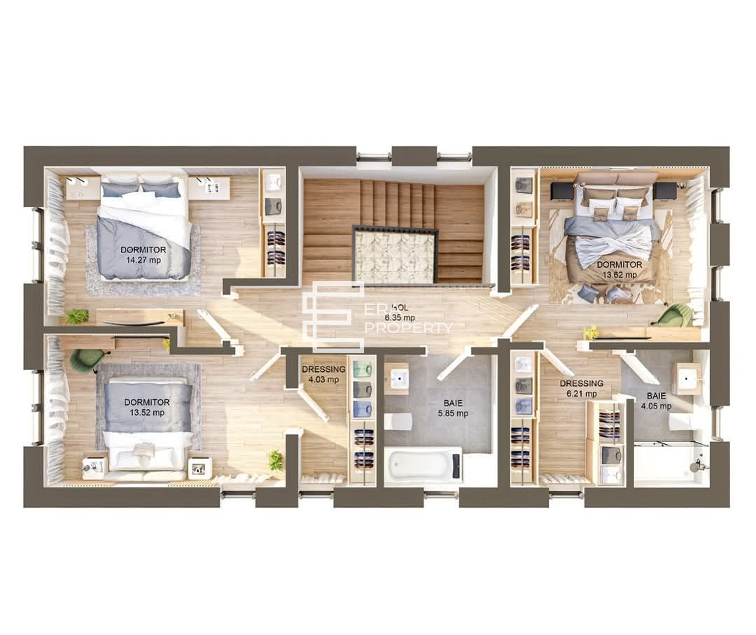 Casa individuala teren 470 mp, zona Tineretului Sibiu - Schiță 6