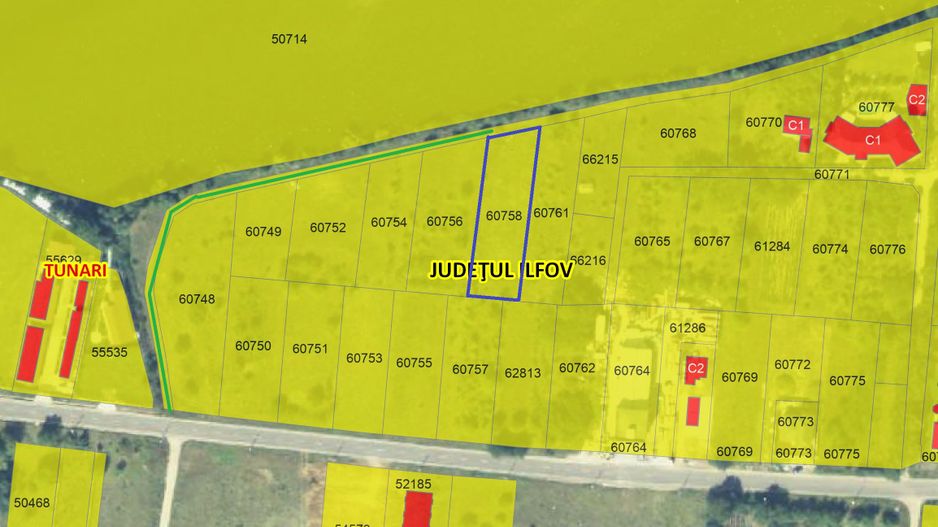 Teren 1500 mp | Deschidere catre lacul Pasarea | Ideal locuinta - Schiță 7