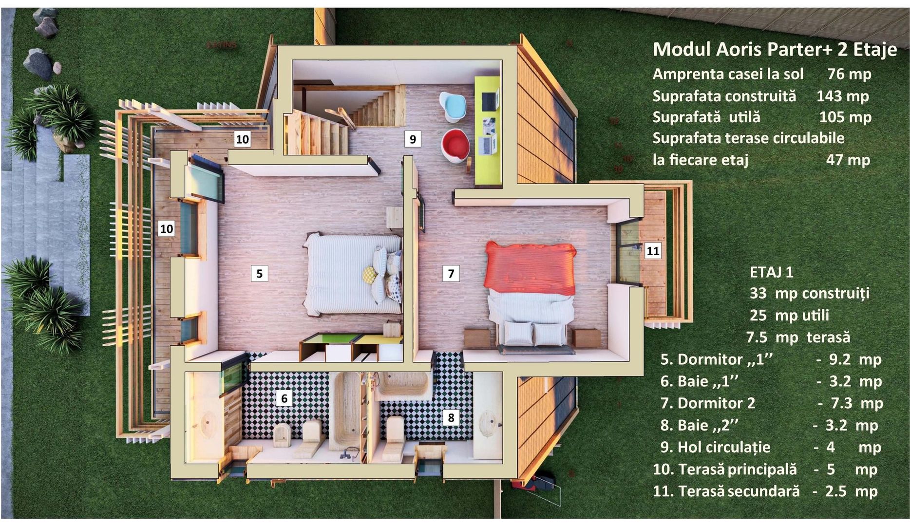 CASA MODULARA AORIS - Poză 9