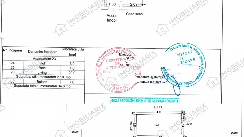 Garsonieră mobilată și utilată | Mamaia Nord, 200 m de plajă | parcare - Poză 12