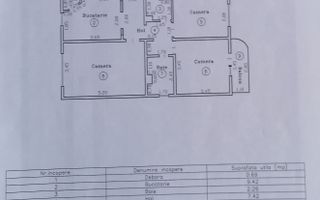 Apartament 3 camere zona  Bucovina - Schiță 14