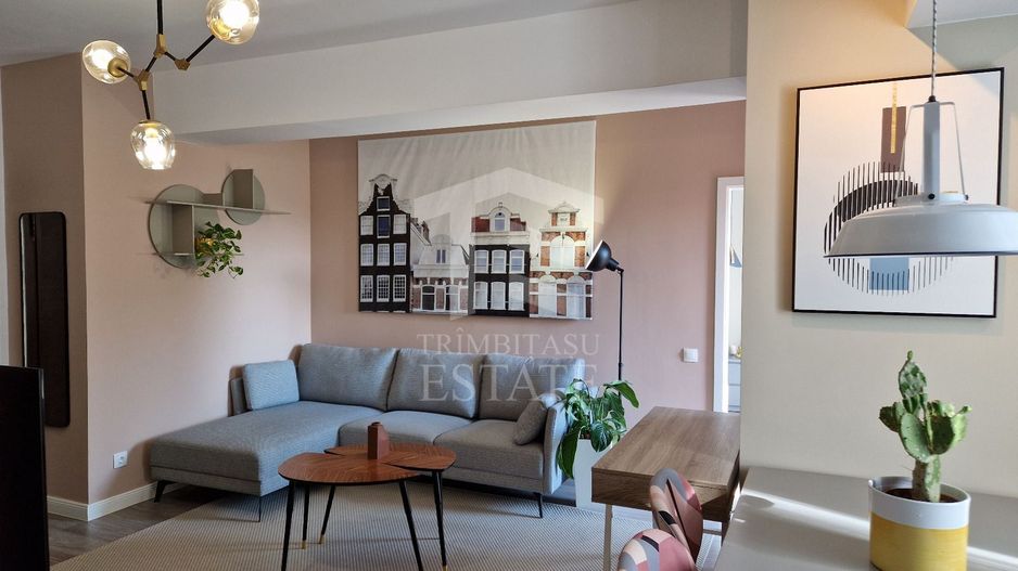 PTA MUNCII - Decebal | Chirie 2 camere bloc nou centrala termica - Poză 1