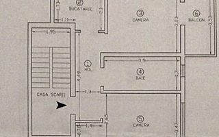 COPOU-2 CAMERE DECOMANDAT-BLOC NOU-ETAJ INTERMEDIAR-MOBILAT SI UTILAT - Poză 7