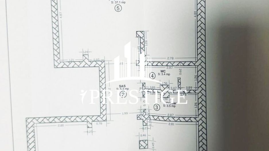 SPAȚIU COMERCIAL 102 MP | VALEA AURIE | VITRINE 8 ML | TRAFIC PIETONAL - Schiță 8