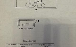 2 camere Floreasca ULTRAFINISAT  | "gata de mutat" - Schiță 9