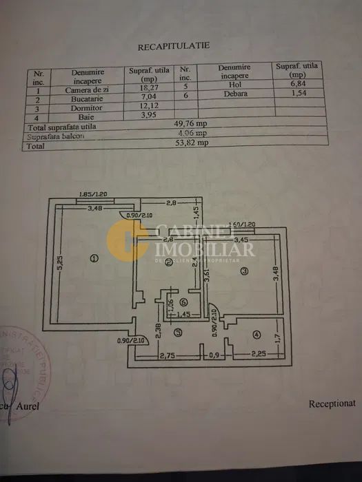 Apartament 2 camere decomandat – Tomești | 50 mp utili | Etaj 1 | 83.000 € - Poză 12