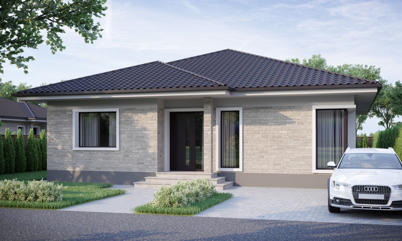 CASA INDIVIDUALA PARTER | APROAPE DE PADURE | CORBEANCA - Poză 1