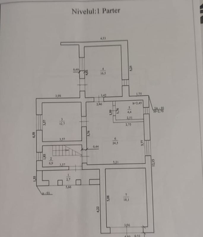 Casă com. Mileștii Mici, Ialoveni - Poză 16