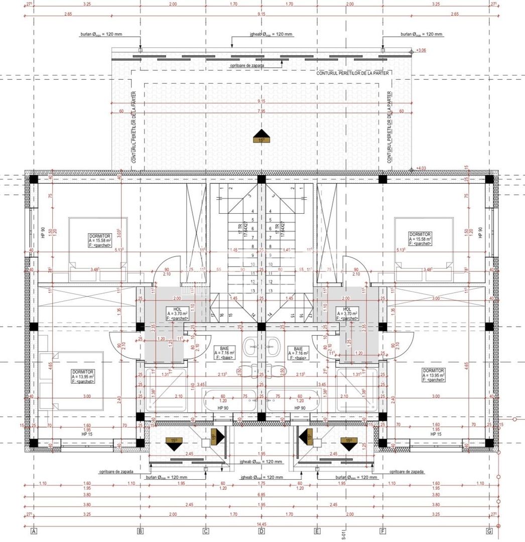 Duplex cu 4 camere in Mosnita la asfalt - Poză 6