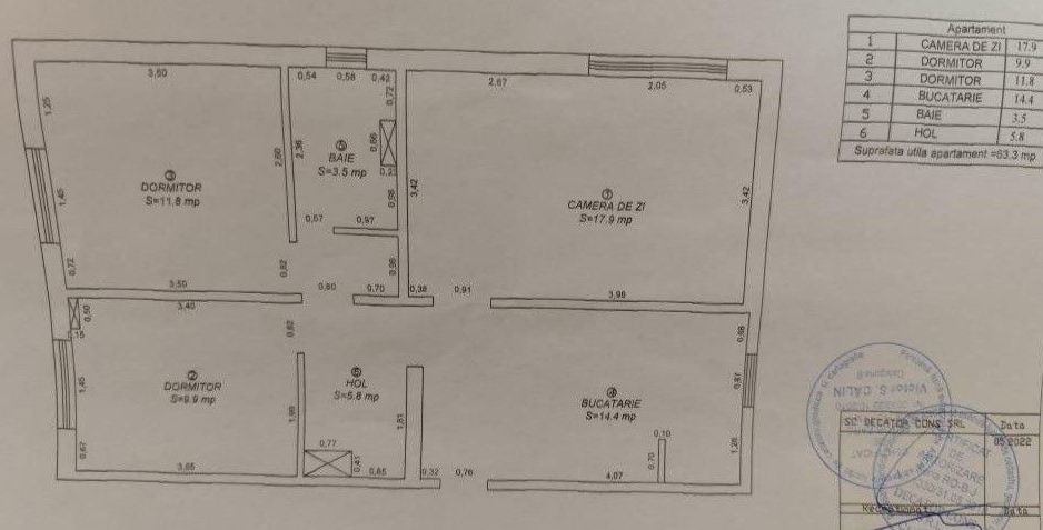 Girocului-Spitalul Judetean | 3 Camere | Centrala | Aer Conditionat | Boxa - Poză 8