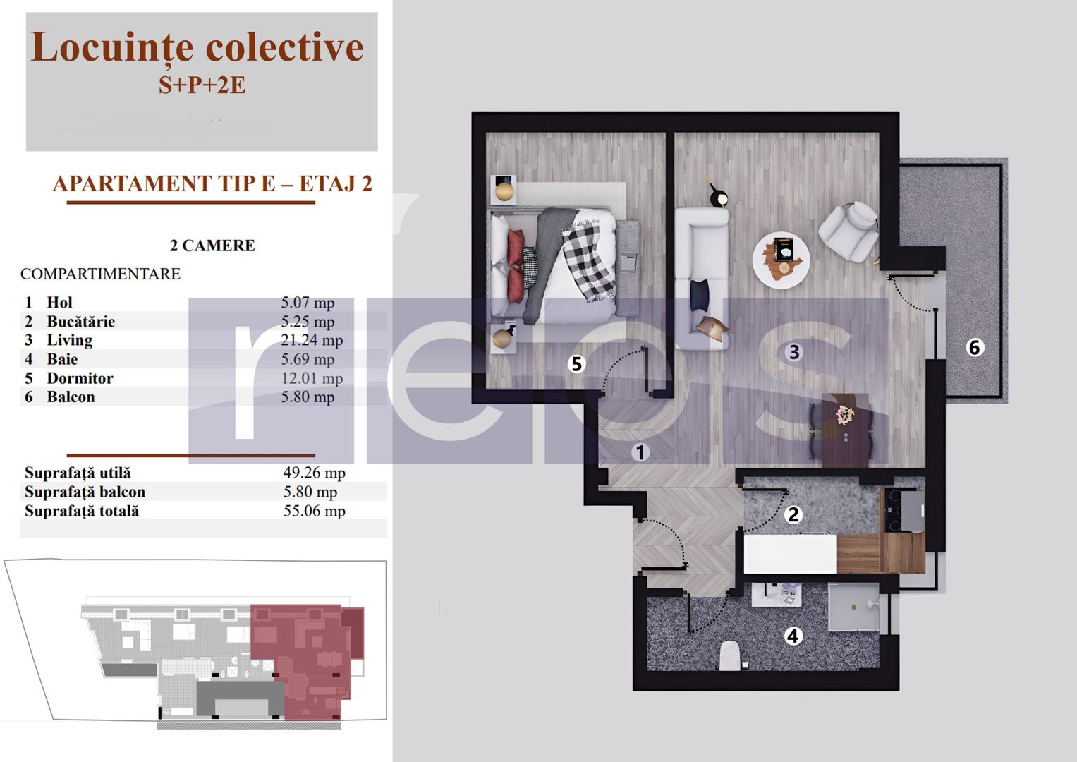 VANZARE APARTAMENTE PREMIUM | 2 & 3 CAMERE | BLOC BOUTIQUE | - Poză 9