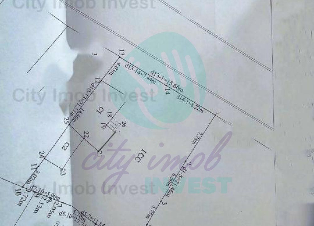 TEREN 356 MP - 1 MAI -PIATA CHIBRIT-INVESTITIE- POT 45%-CUT 1,3 - Poză 1