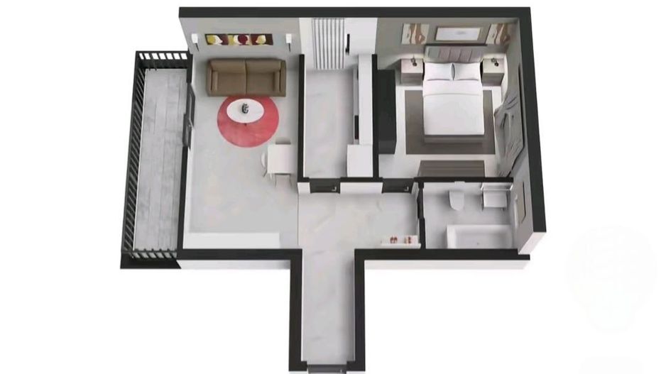 Vânzare apartament 2 camere cu parcare subterană - Poză 6