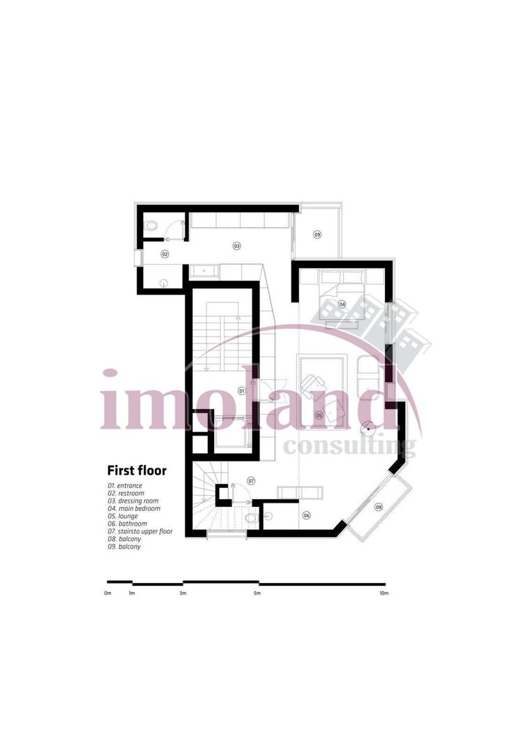 Unique Penthouse with 2 terraces and parking - Central Bucharest - Schiță 28
