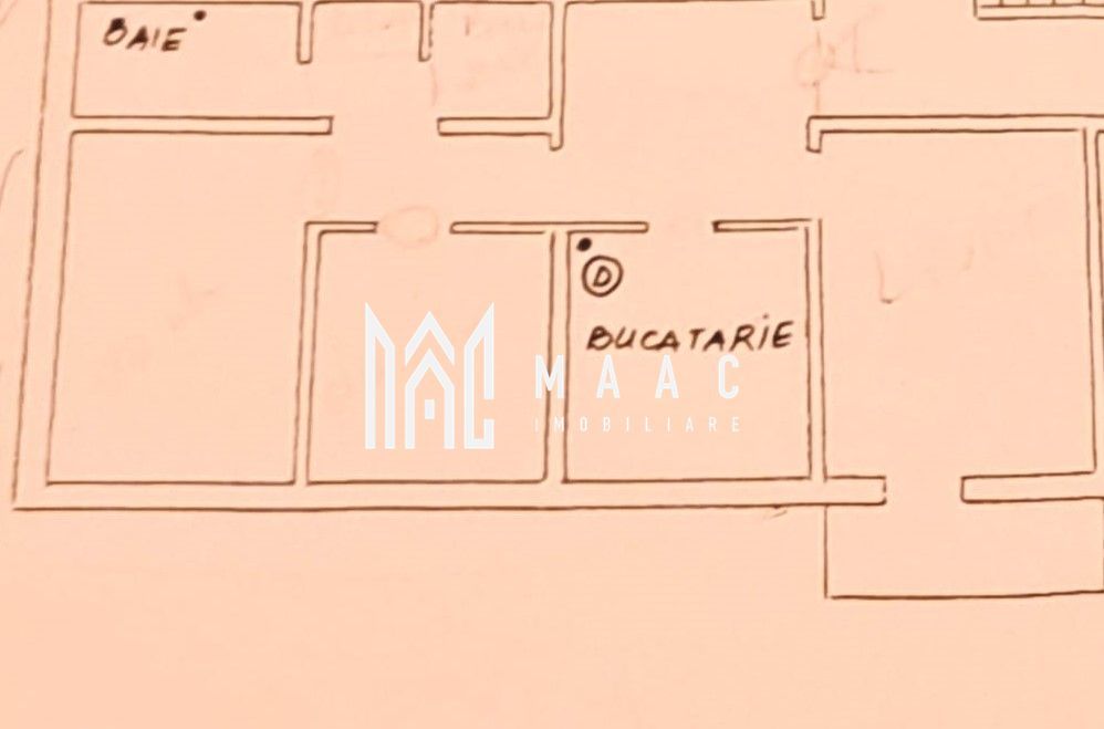 Apartament 3 camere | 2 bai | Decomandat | Balcon | Renovat - Schiță 24