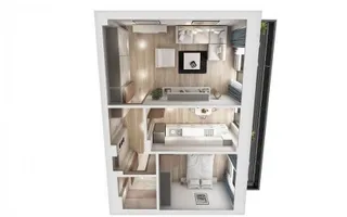 Apartament mobilat si utilat, parcare, Iancu Nicolae 133 - Poză 18