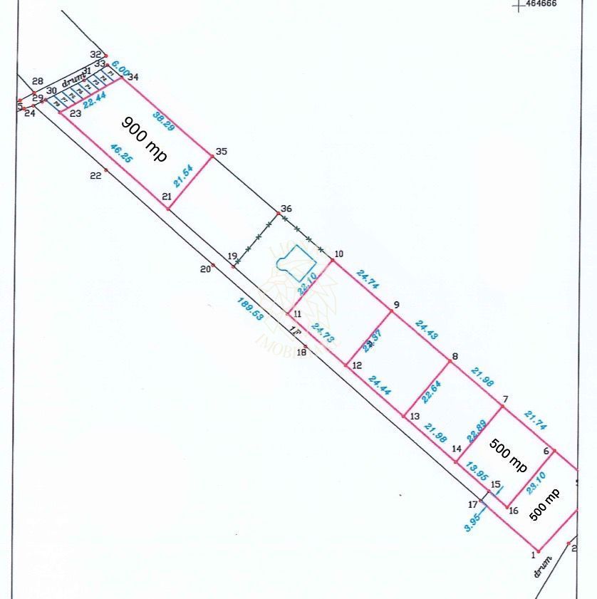 3 Parcele de teren 500 mp si 900 mp cu utilitati-Valea Ghinzii - Poză 3