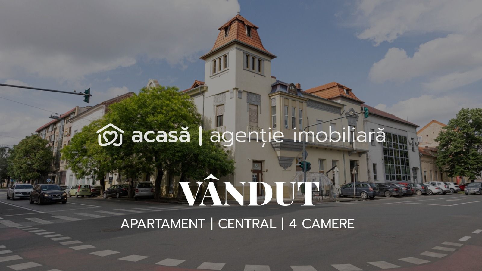 Vândut! Raritate pe piața imobiliară din Arad–Apartament cu 4 camere - Poză 1