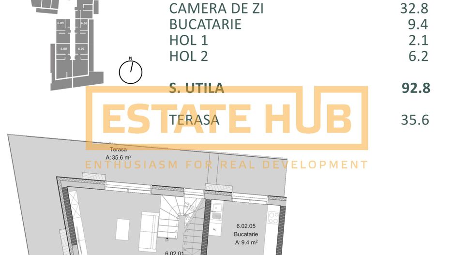 Apartament nou 3 camere cu supanta langa The Office | Comision 0% - Poză 2