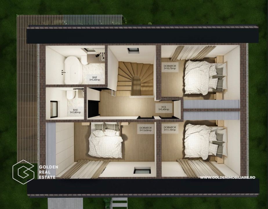 Casa/Vila ARYA P+E, 400 mp teren, Cartierul ATHENA, comision 0% - Poză 7