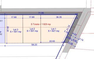 Teren intravilan Sanmartin de colt P+4 - Poză 3