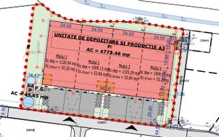 4646 mp - Hala industriala de inchiriat in Parc Industrial Arad - Poză 2