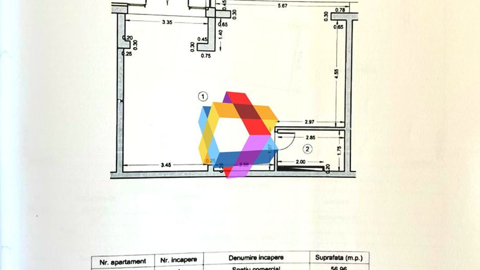 Spatiu comercial zona Coresi  - 124 mp - Poză 8