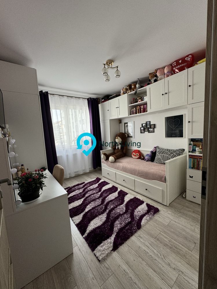 Apartament 3 camere (2 dormitoare) mobilat - Militari Residence - Poză 5