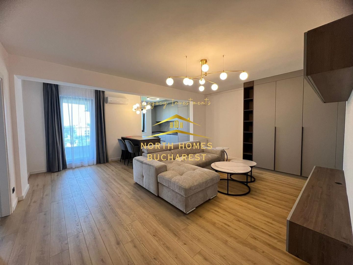 Apartament mobilat si utilat – totul nou, la cheie si parcare - prima inchiriere - Poză 2