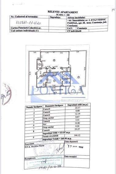 Penthouse 265 mp cu terasă 144 mp | Campus Ovidius | 199.000€ - Poză 9