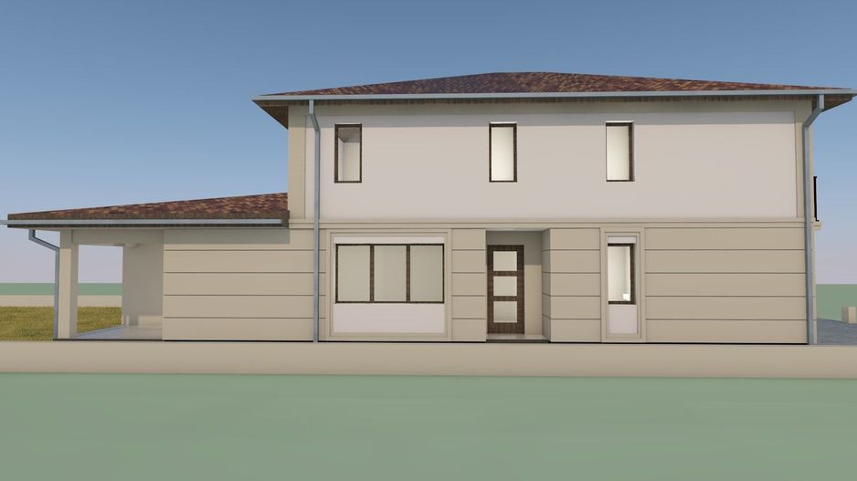 Duplex cu 4 camere si teren generos 350mp - Poză 2