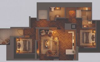 Penthouse NOU în Centrul Oradei | Terasă Panoramică 40 mp - Poză 2