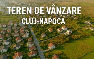 Teren de 877 mp, cu autorizatie de constructie,zona excelenta, Borhanci ! - Poză 4