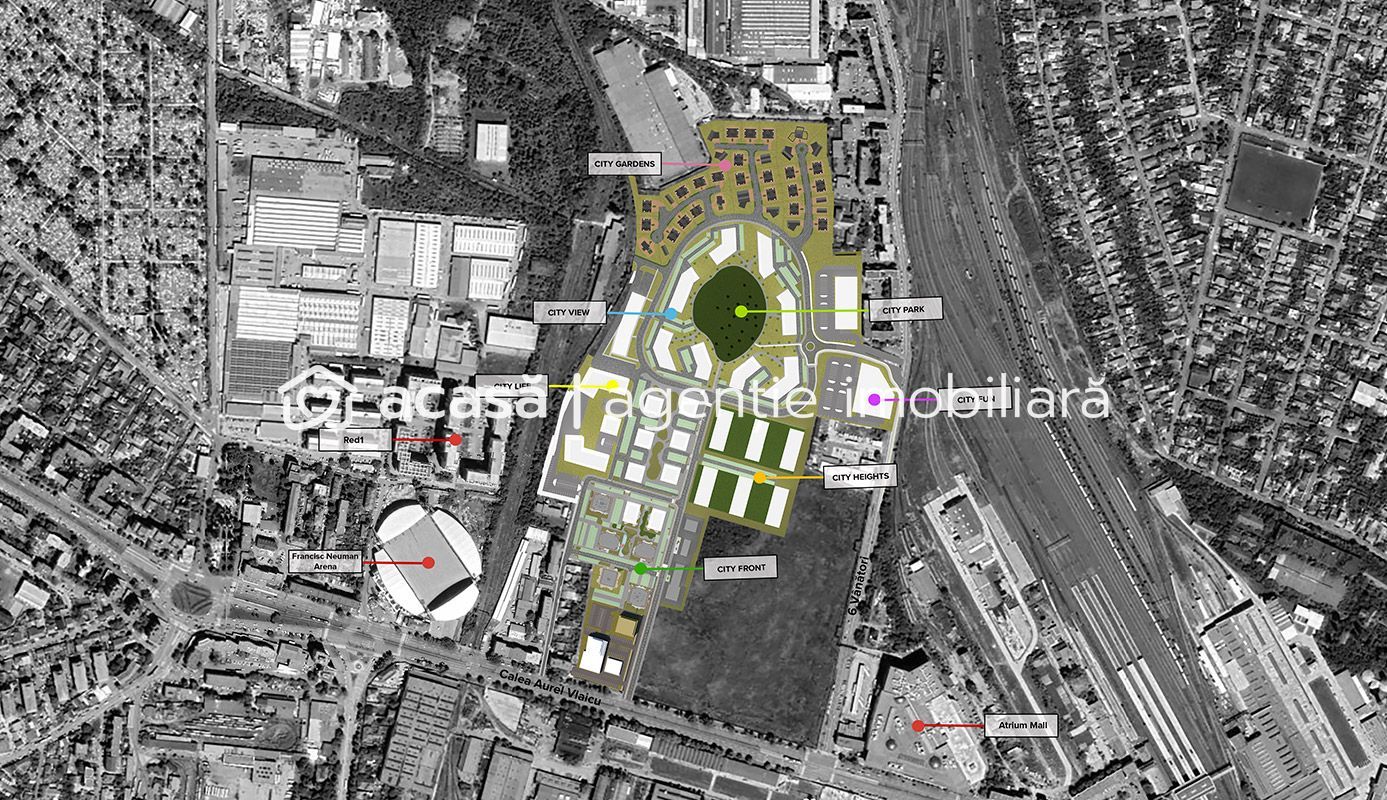 Apartament cu 2 dormitoare si grădină, ARED 9, lângă Atrium. BLOC NOU. - Poză 8