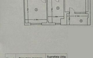 Apartament 2 camere priveliste panoramica Rotar Park 1, Pacii - Schiță 6