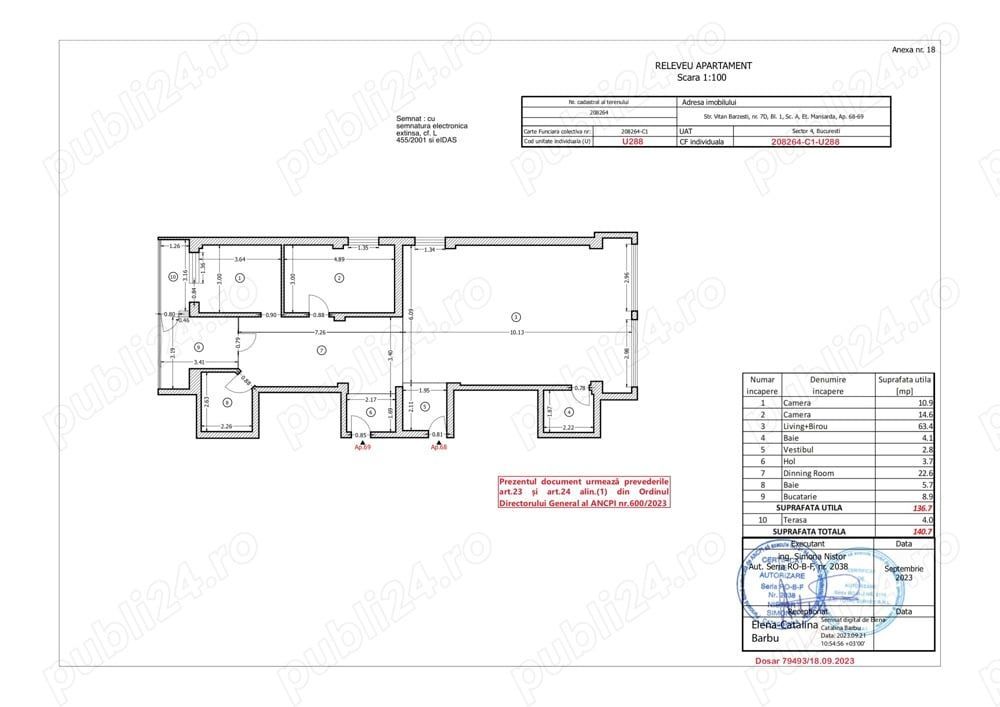 Penthouse lux, hitech, 140mp, vedere Delta Vacaresti S249 - Poză 7